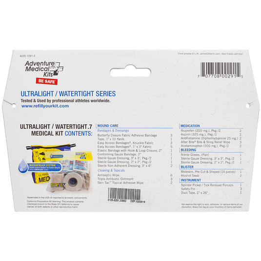 Ultralight/Watertight .7 First Aid Kit