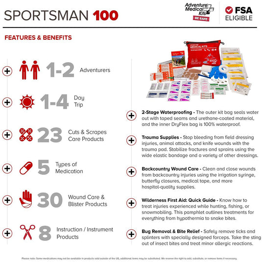 Sportsman 100 First Aid Kit