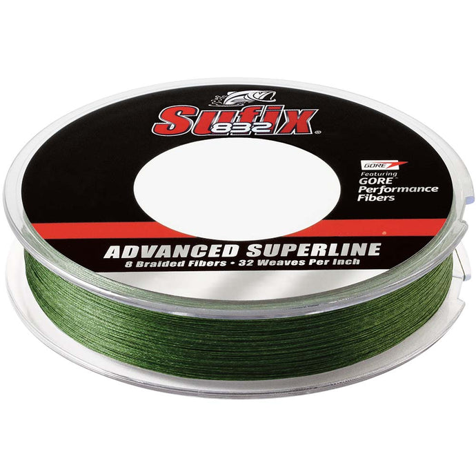 832® Advanced Superline® Braid - 6lb - Low-Vis Green - 300 yds