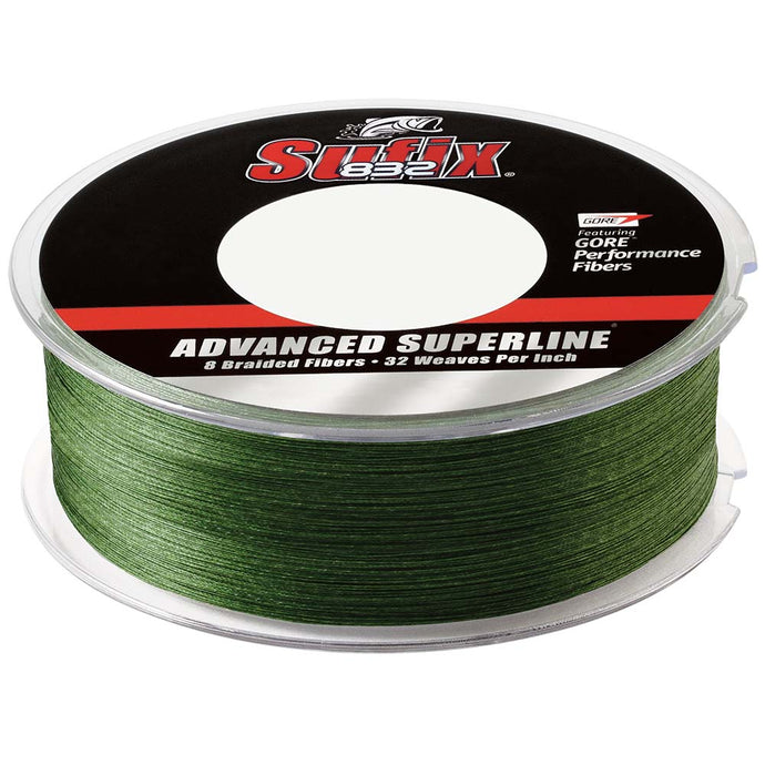 832® Advanced Superline® Braid - 10lb - Low-Vis Green - 600 yds