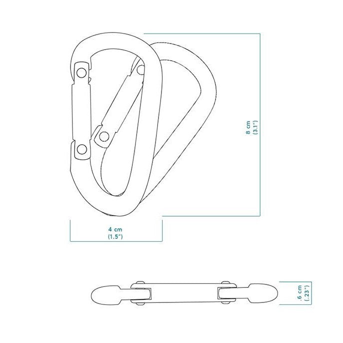 Load image into Gallery viewer, Mini Carabiners 6-Pack
