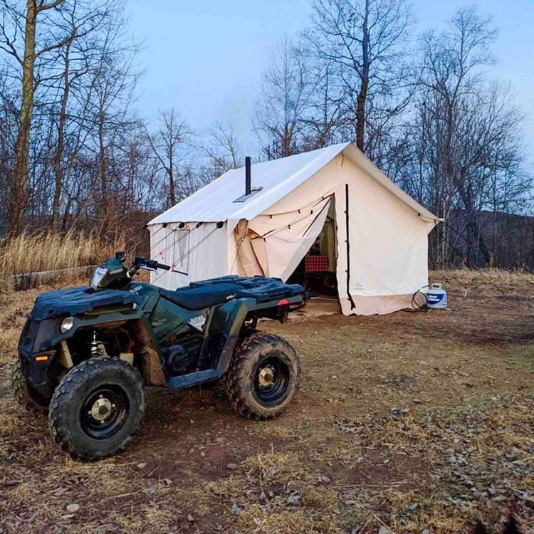 Explore in Comfort with Four-Season Wall Tents