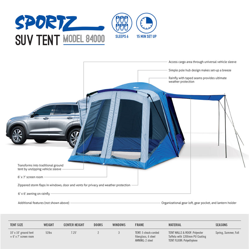 Load image into Gallery viewer, Sportz SUV Tent with Screen Room
