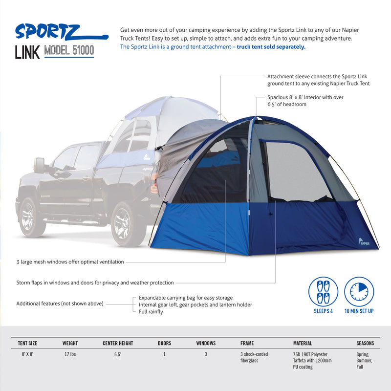 Load image into Gallery viewer, Sportz Link Additional Tent

