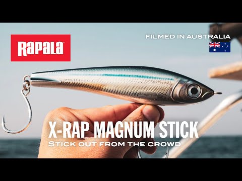 Load and play video in Gallery viewer, X-Rap® Magnum Stick 17 - Anchovy
