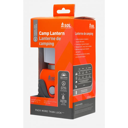 S.O.L. SURVIVE OUTDOOR LONGER CAMP LANTERN 3D
