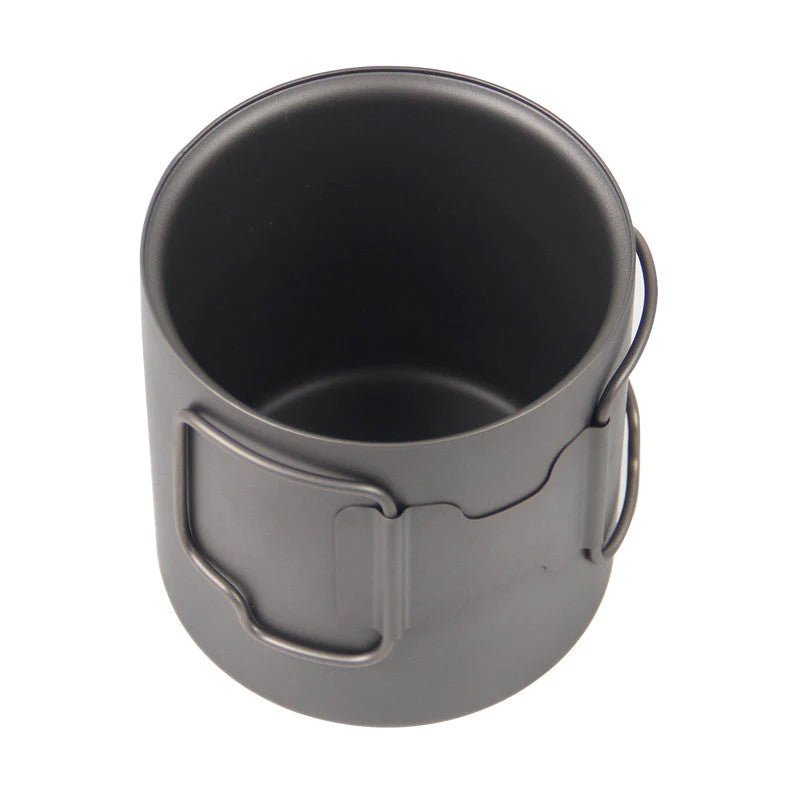 Load image into Gallery viewer, TITANIUM 370ML DOUBLE WALL CUP
