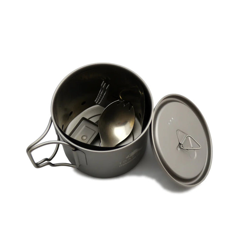 Load image into Gallery viewer, ULTRALIGHT TITANIUM SOLID FUEL COOK SYSTEM
