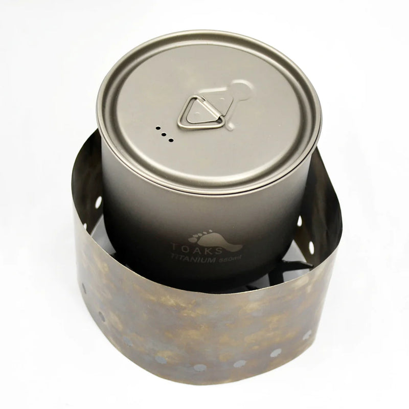 Load image into Gallery viewer, ULTRALIGHT TITANIUM SOLID FUEL COOK SYSTEM

