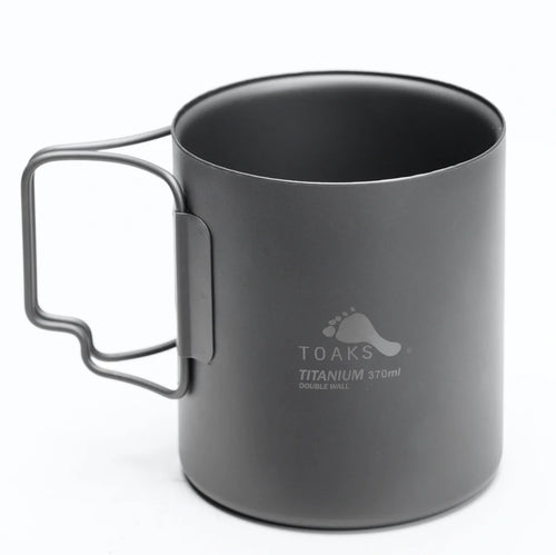 TITANIUM 370ML DOUBLE WALL CUP