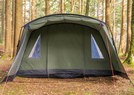 Crua Loj 6 Person Tent with 2 Insulated Rooms and Extendable Porch