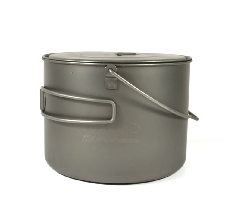 Load image into Gallery viewer, TITANIUM 1600ML POT WITH BAIL HANDLE
