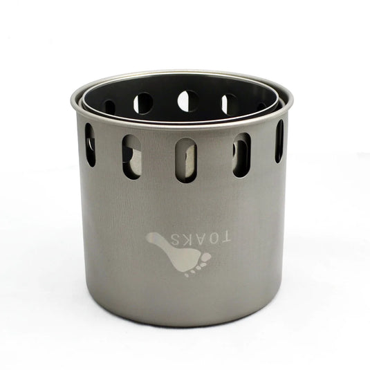 TITANIUM BACKPACKING WOOD BURNING STOVE