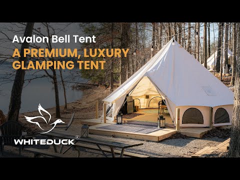 Load and play video in Gallery viewer, Avalon 13&#39; Canvas Bell Tent
