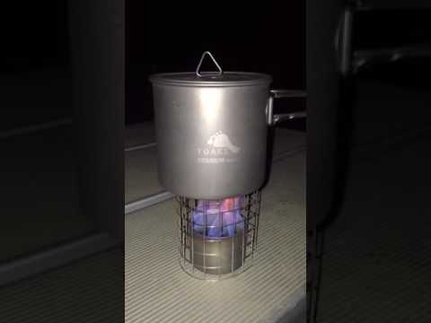 Load and play video in Gallery viewer, TITANIUM SIPHON ALCOHOL STOVE

