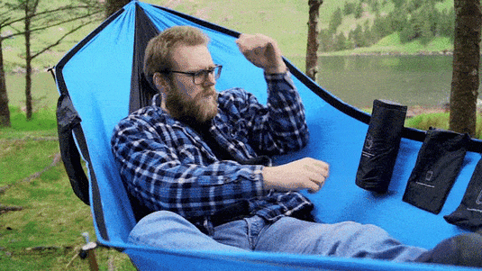 Crua Koala 1 Person Blue Hammock